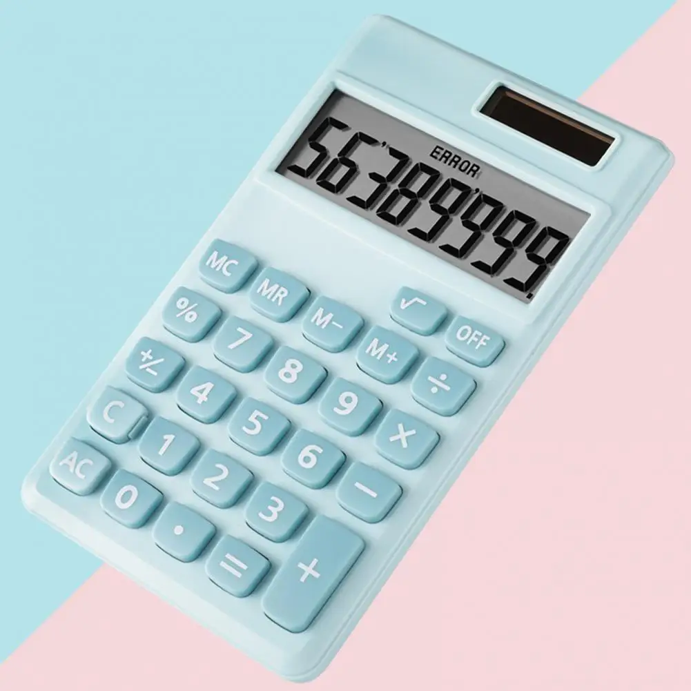 

Useful Simple Operation Large Buttons Simple Handheld Desk Calculator Electronic Calculator Competition Calculator