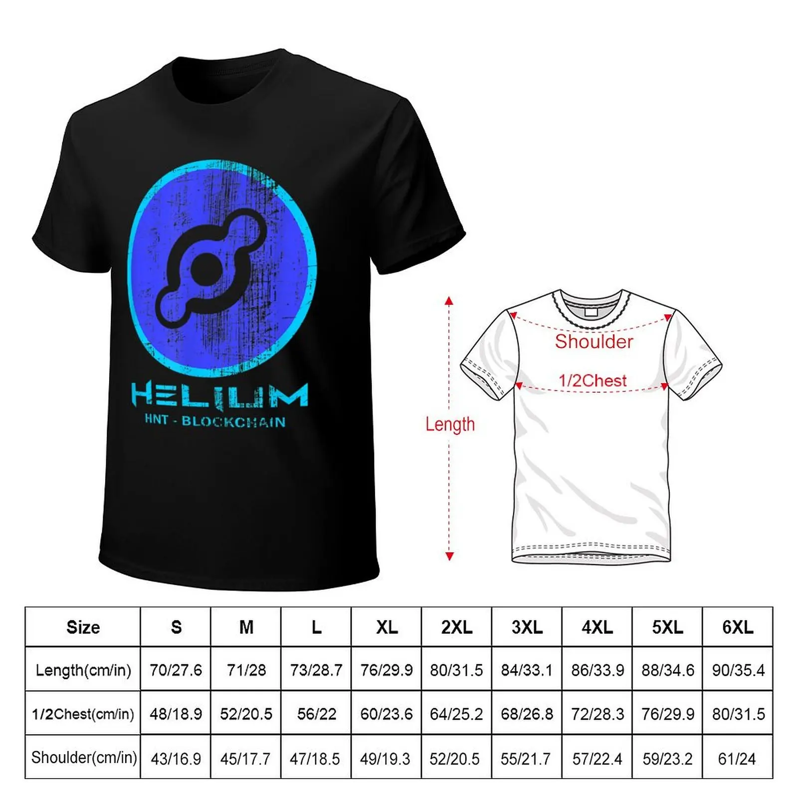 Helium Miner Crypto HNT Hotspot Coin Hodl Cryptocurrency T-Shirt man t shirts cotton T-Shirt