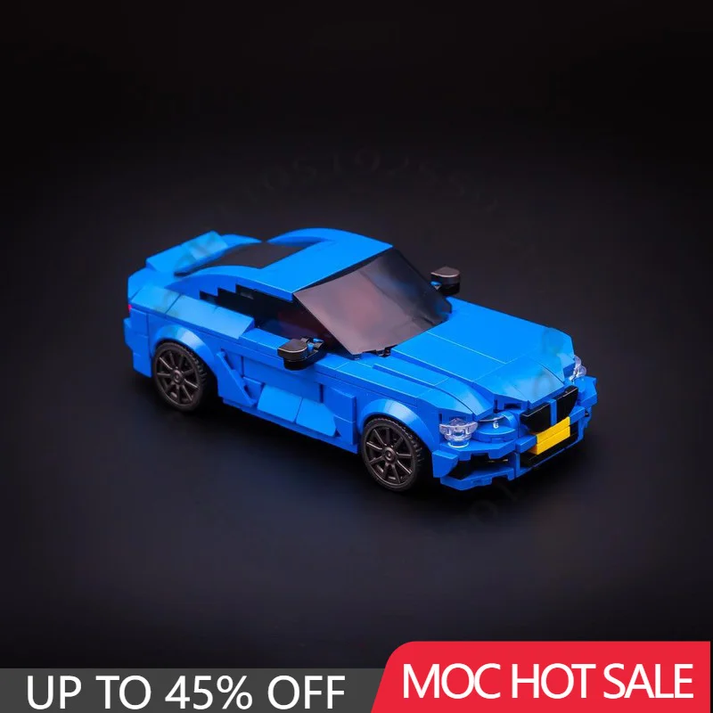 351 PCS Velocidade Hypercar Série M240i F22 Supercar Modelo de Corrida MOC Personalizar Bloco de Construção Tecnologia Montagem Presentes de Aniversário
