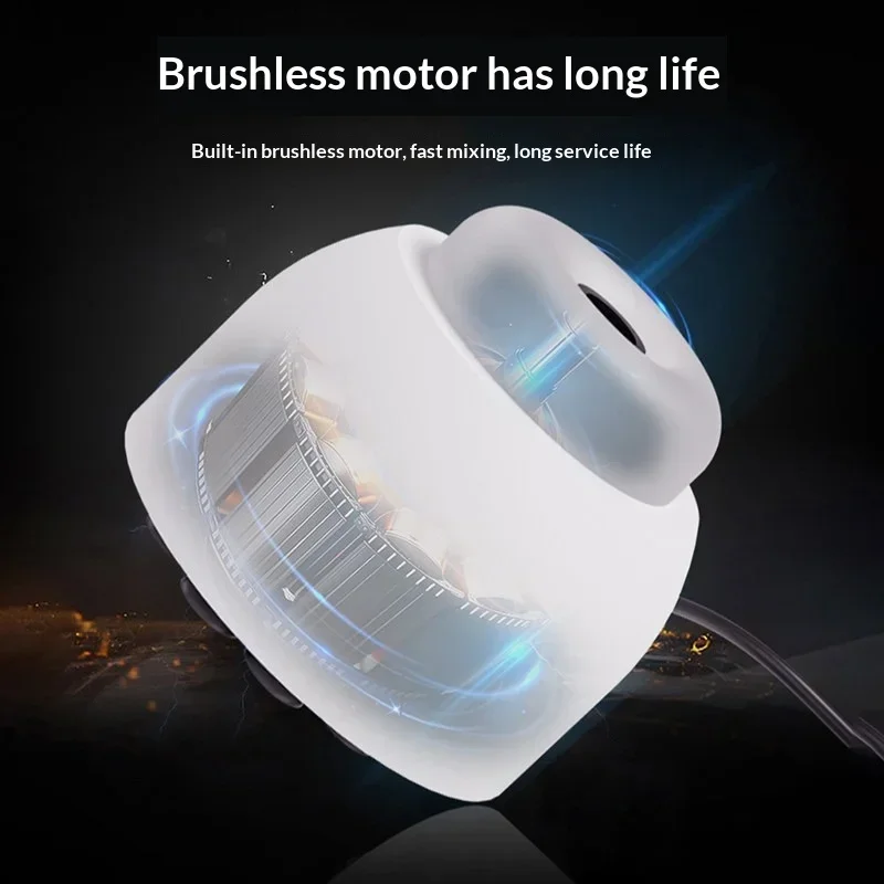 4200rpm Mini Vortex Mixer 12V Tattoo Color Nail Color Shaking Instrument Small Oscillator Vortex Mixing Brushless Motor