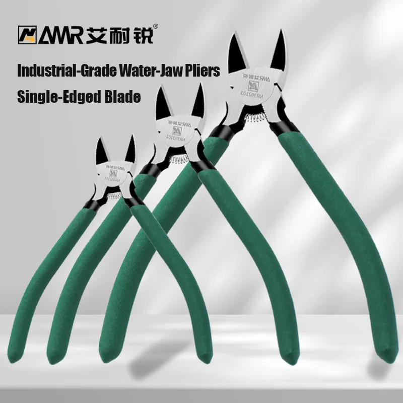 AMR Carbon Steel Plastic pliers5/6/8inch Nippers Electrical Wire Cable Cutters Diagonal pliers for Jewelry