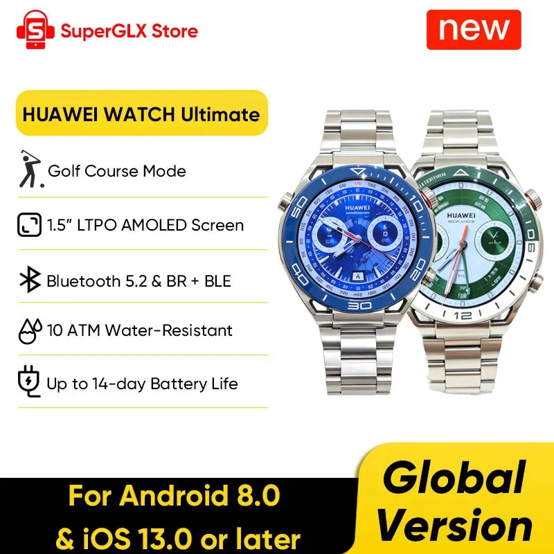 【US Express】HUAWEI WATCH Ultimate Smartwatch 1.5