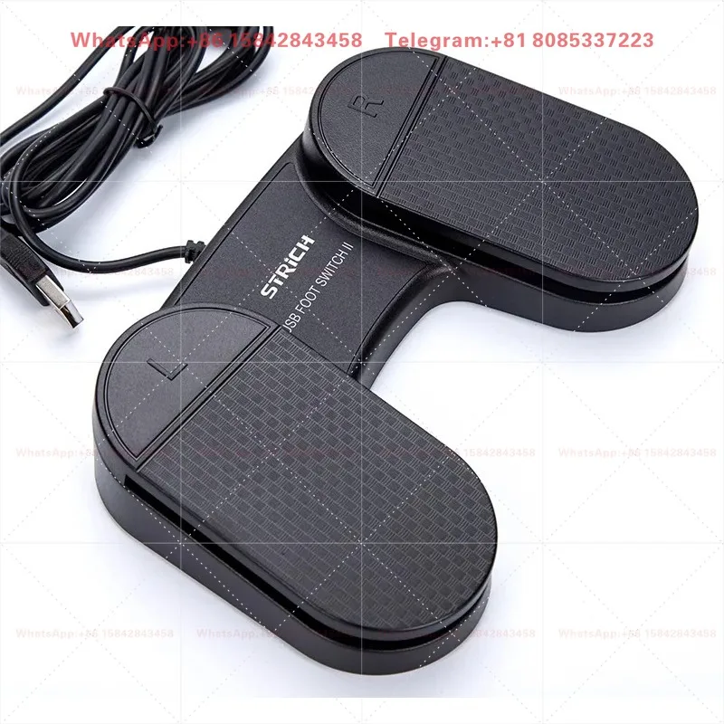 USB Foot Switch Freeze Screen Custom Shortcut Key 2m Cable