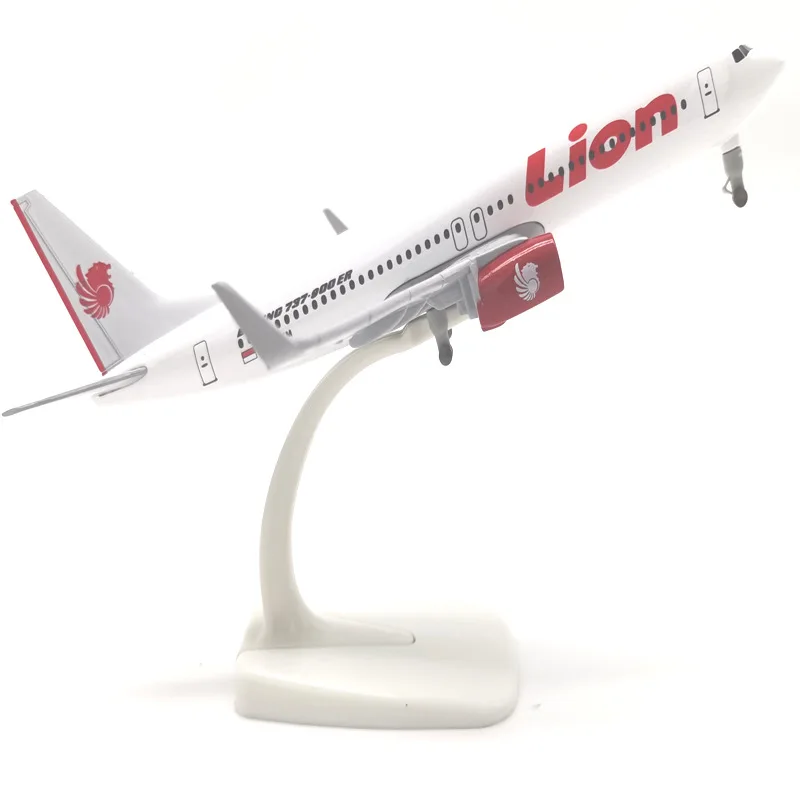 

Diecast Lion Air B737 Civil Aviation Passenger Plane Model Alloy & plastics Material 1:200 Scale Simulation Display