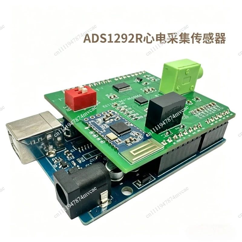 FOR ADS1292 ECG Module Dual-Channel Heart Rate & Respiration Sensor Development Board - High Precision Biomedical Sensor