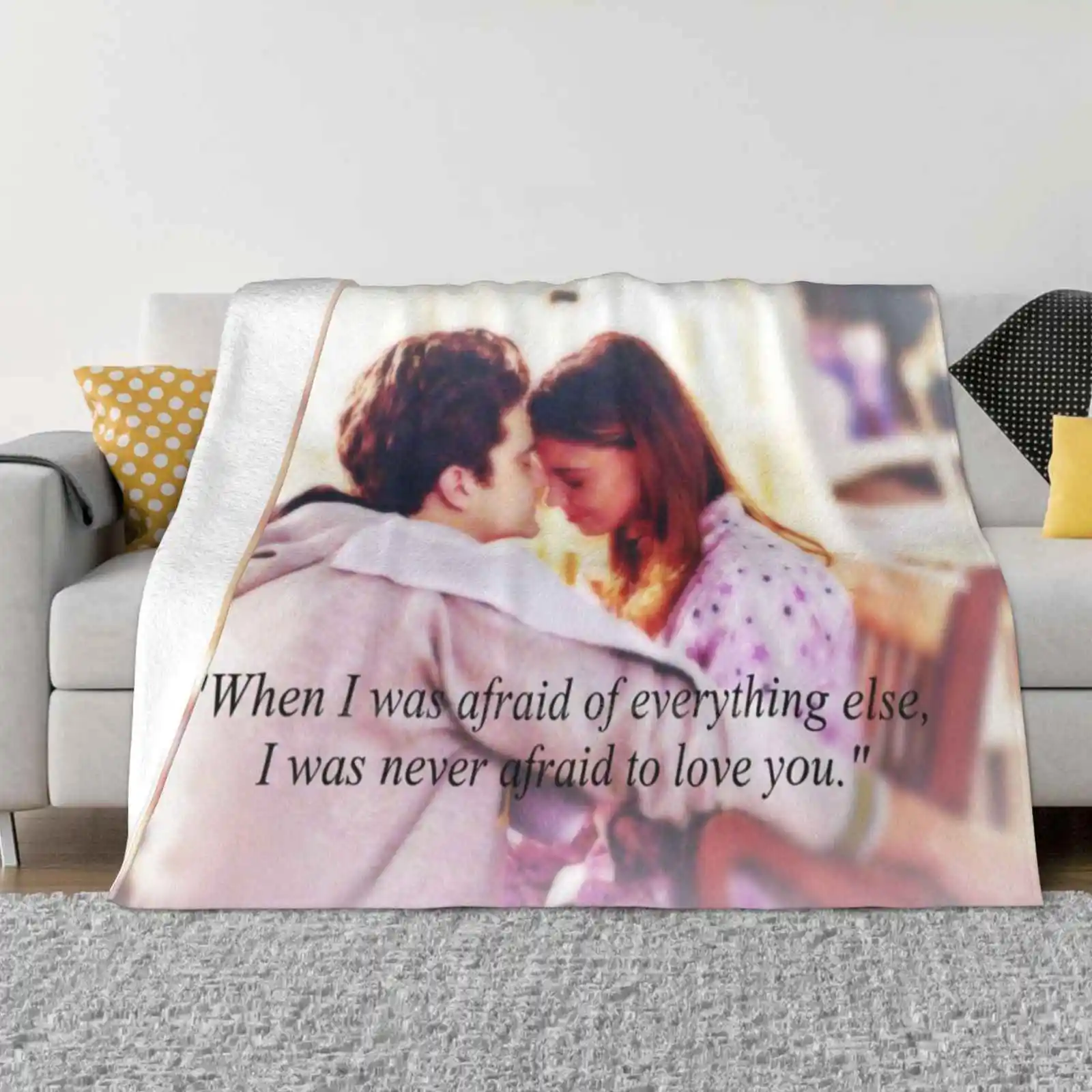 Dawson'S Creek-Pacey And Joey Fashion Soft Warm Throw Blanket Dawsons Creek Pacey And Joey Pacey Witter Joey Potter Joshua