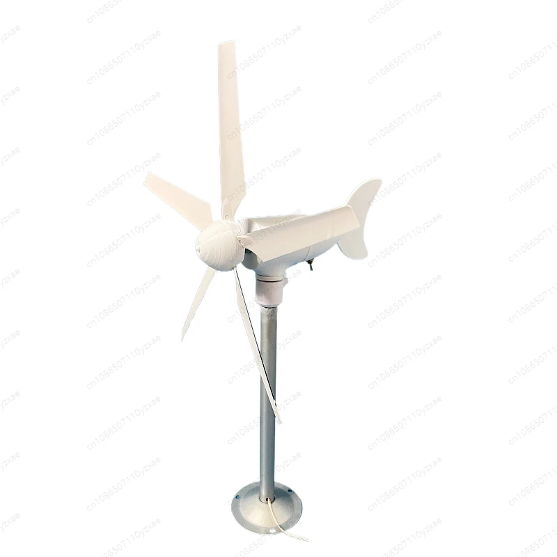 

5-leaf micro wind turbine model, three-phase permanent magnet brushless, science and education experimental windmill