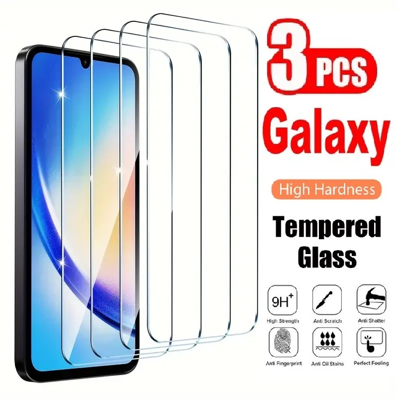 3Pcs Tempered Glass… - image