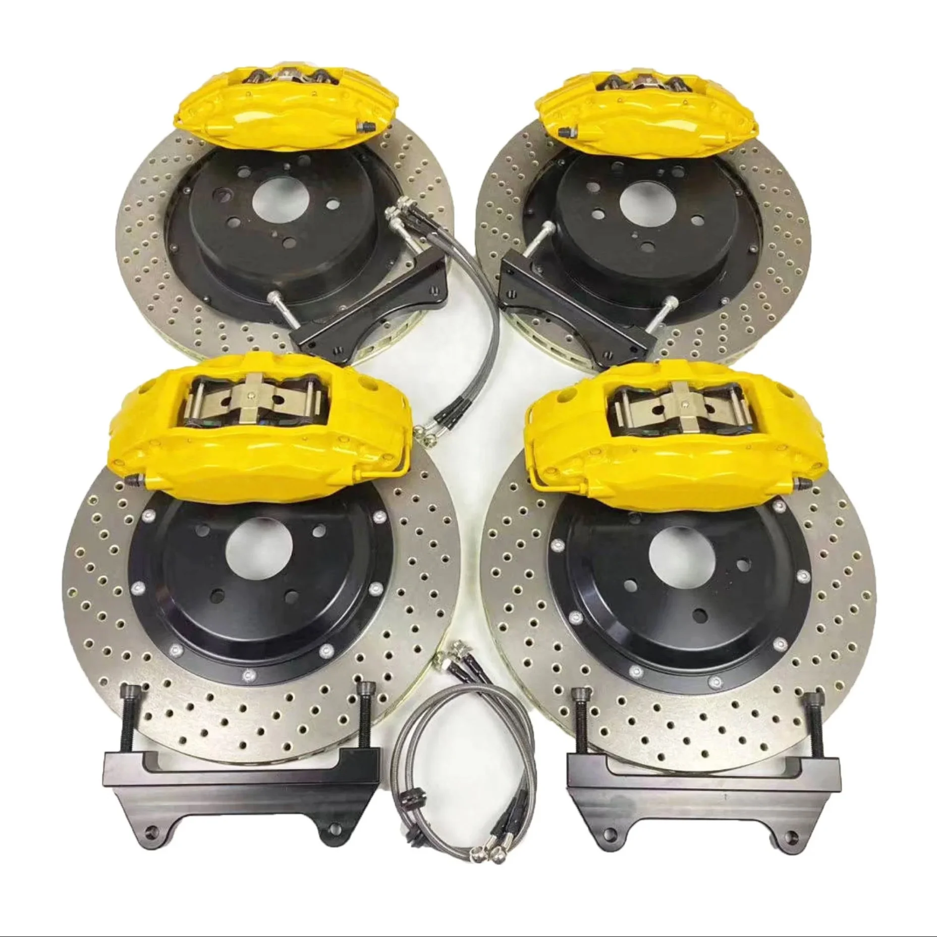 

High Performance Modified Car Parts Break Kits Brake Calipers Brake Disc for Bm Aud Benz Toyota Teslas
