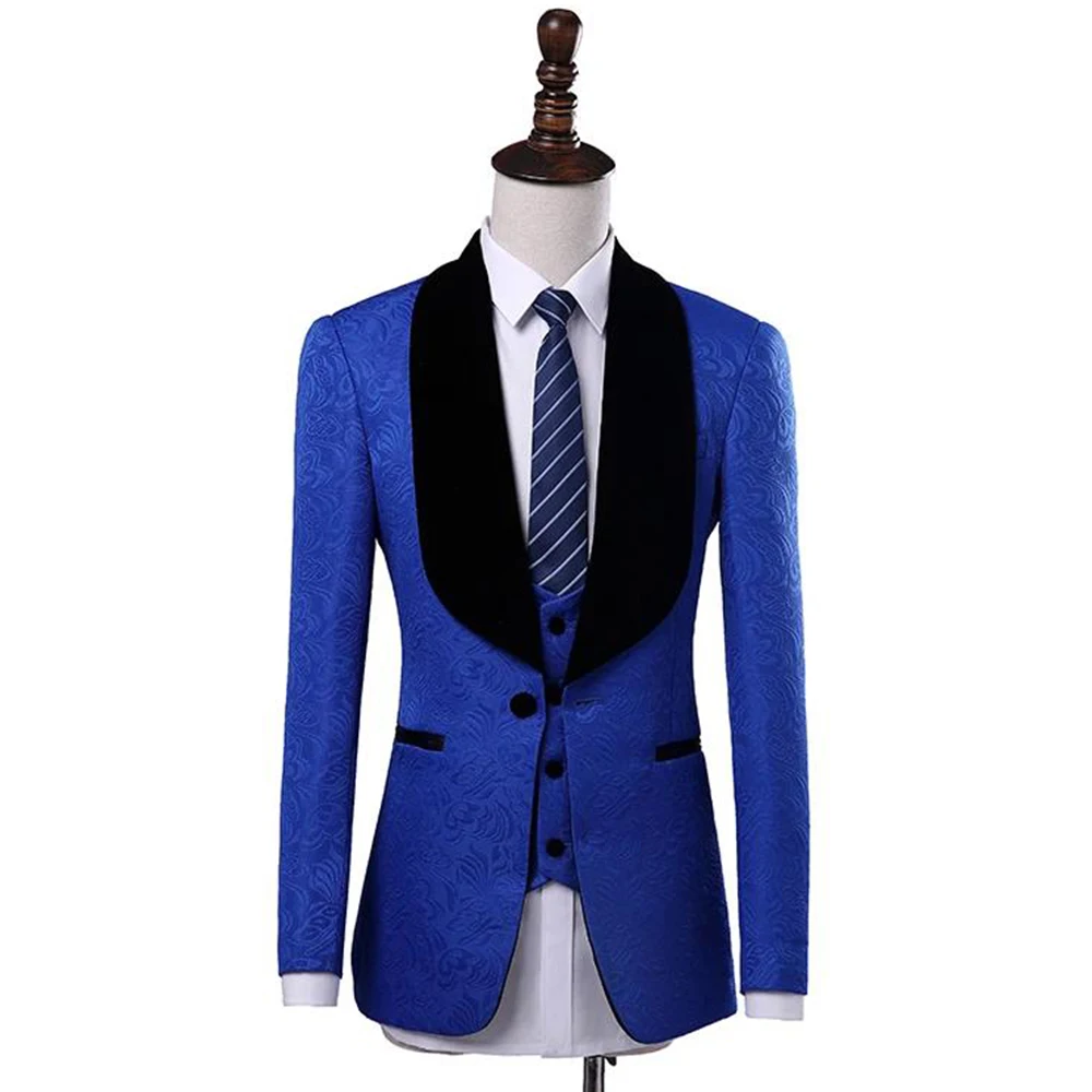 Blazer Suit For Men 3 Piece Outfit Set Suits Pants Mens Clothing Party Wedding Tuxedo Jackets vest Designer Clothing Costume