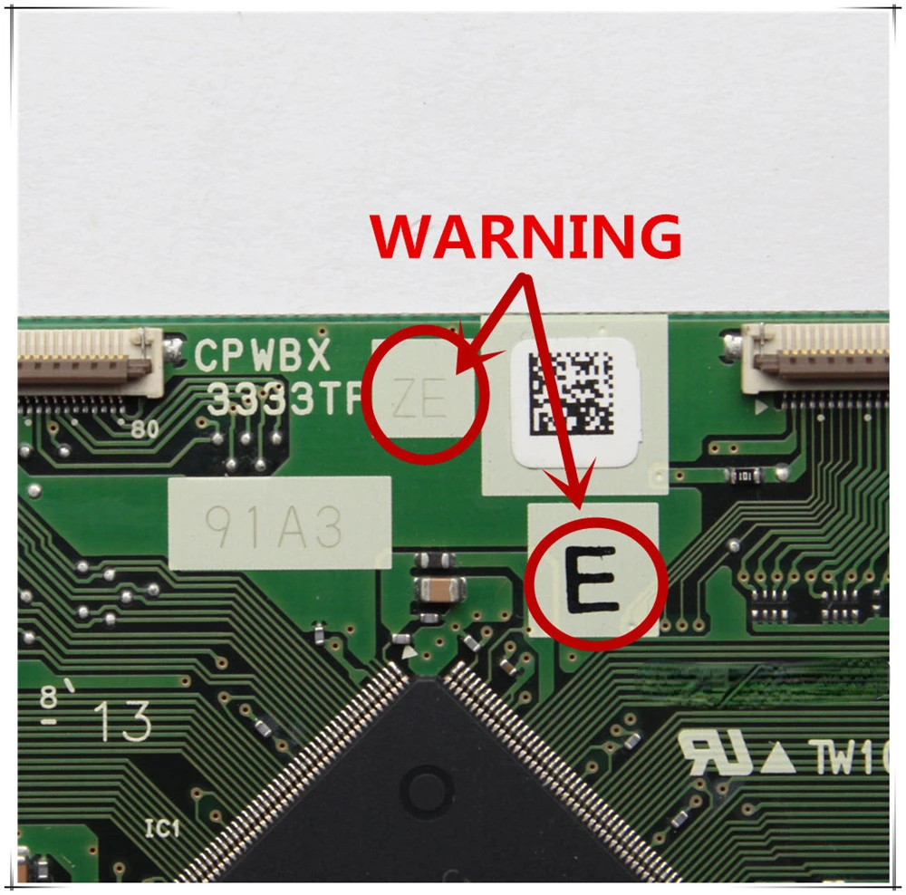 Tcon Board CPWBX 3333TP BC AC YC AE ZE ... for TV LCD CONTROLLER Professional Test Board Free Shipping CPWBX3333TP T Con Board