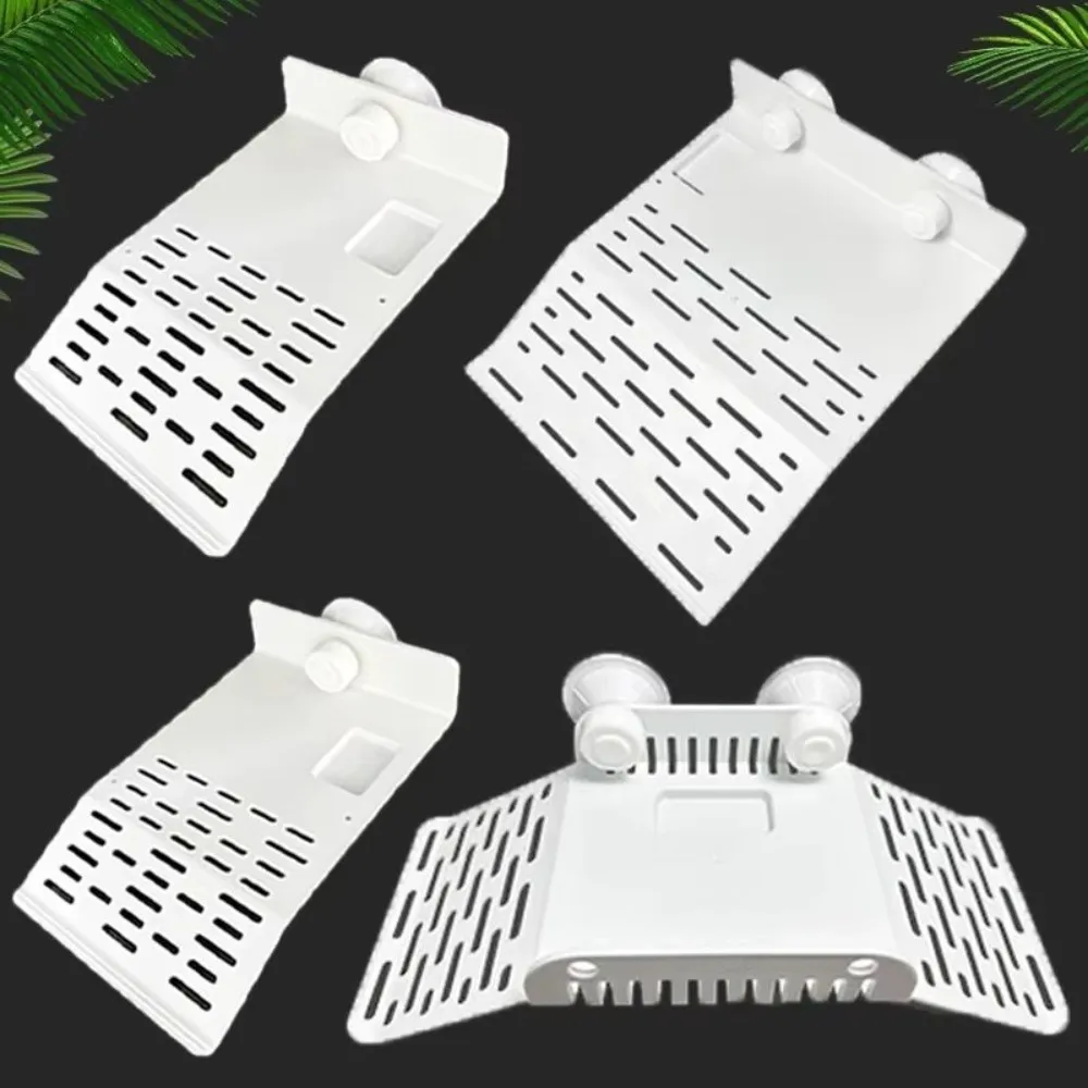 Plateforme flottante en plastique pour tortues, avec fonction d'escalade, habitat de repos pour reptiles, terrasse de bain de soleil pour tortues