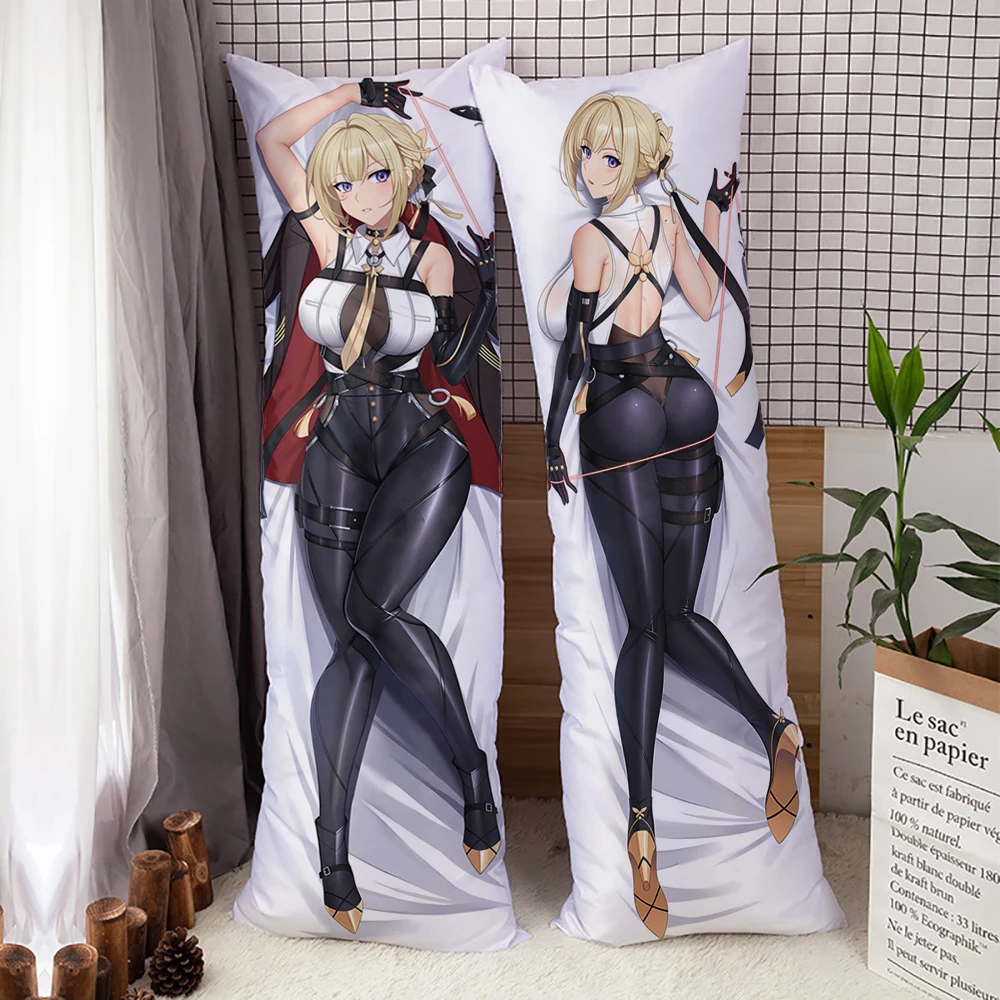 Juego Zenless Zone Zero Evelyn Chevalier Dakimakura funda para almohada Anime HD impreso fundas de almohada de piel de melocotón regalos