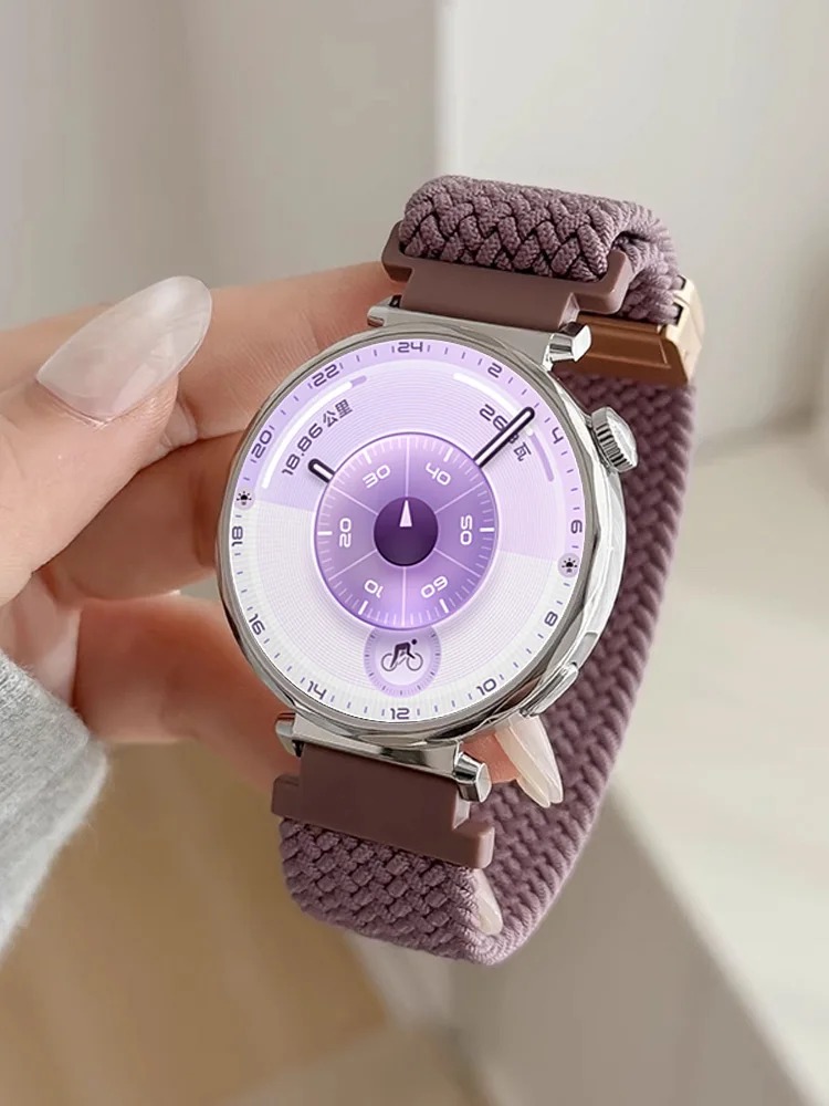 18mm 22mm Straps For HUAWEI WATCH GT 4/5/6 41mm 42mm 46mm Sport bracelet belt Braided Magnetic Watchband HUAWEI 4/5/6 Pro Band