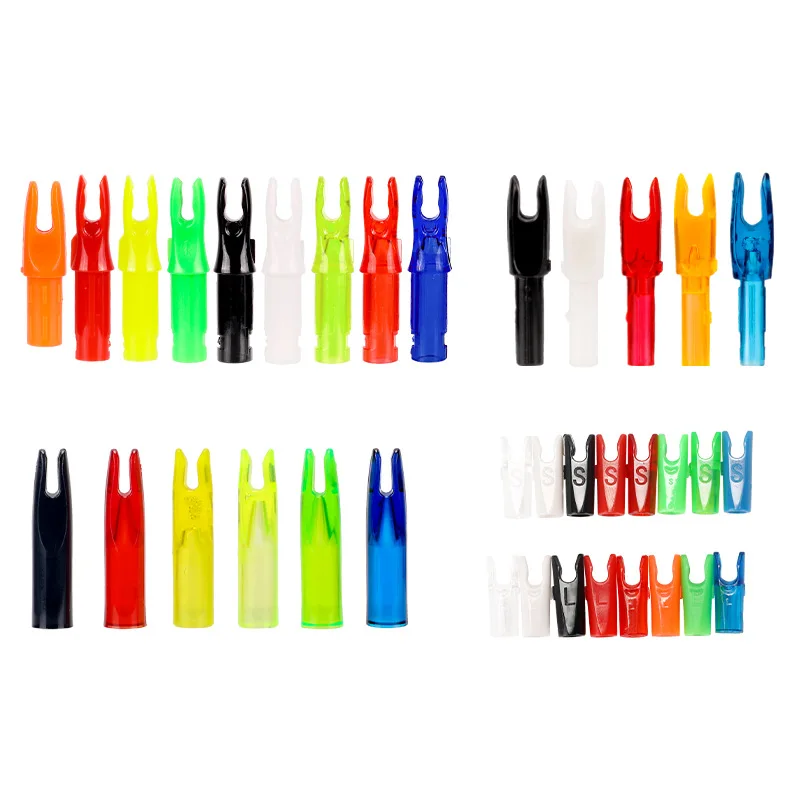 20pcs 4.2mm Wholesale Plastic Arrow Nocks Internal & External Arrow Nocks Anti-Drop Pin Nocks for Archery Arrow Shaft Wholesale
