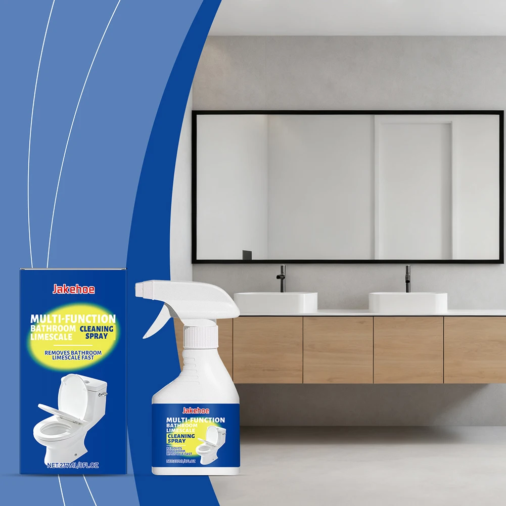 Shower Glass Descaler Multi-surface Safe, Streak-free Shine. Clear Shower Doors