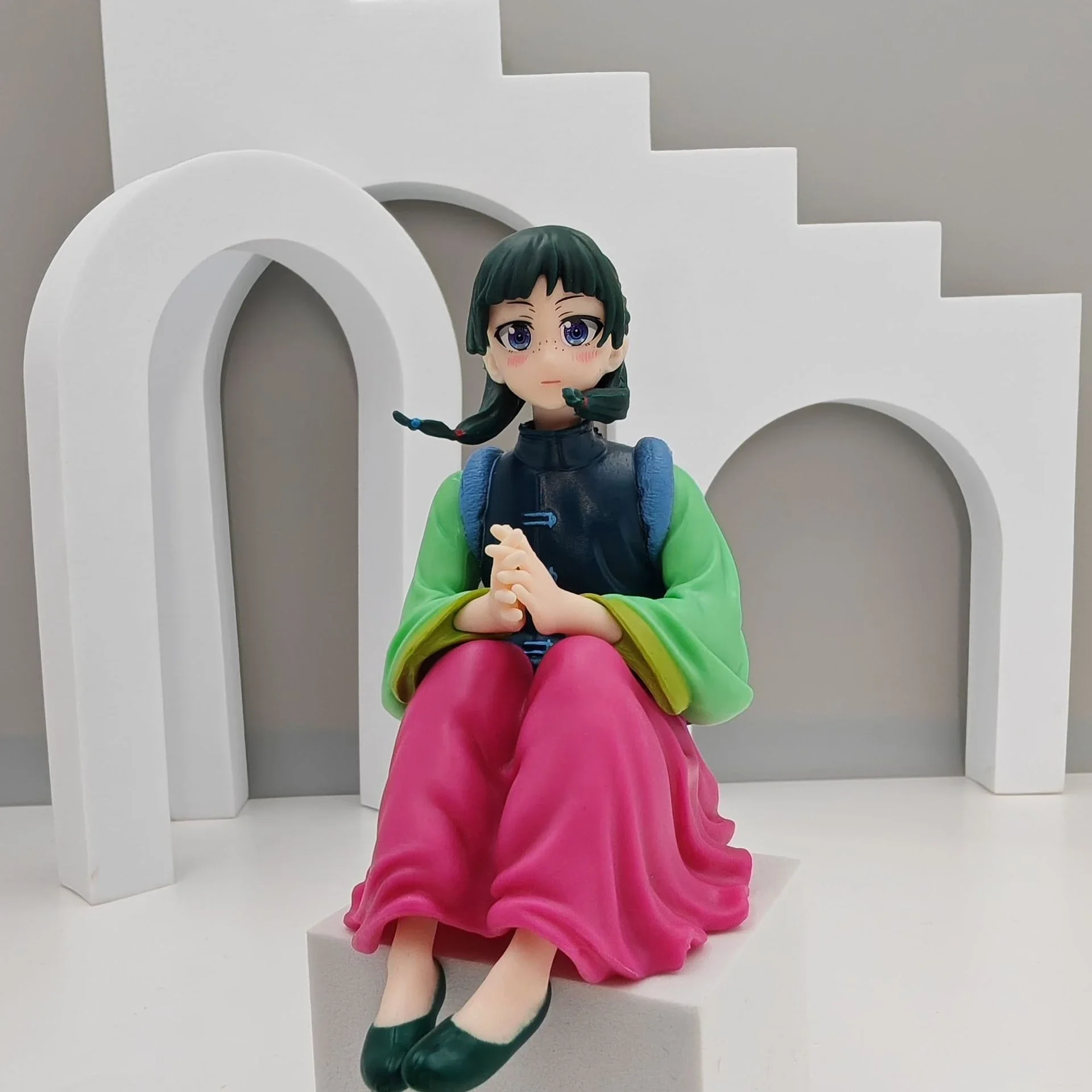 Figura de Anime The Apothecary Diaries Maomao, modelo de PVC para el hogar, escritorio, coche, decoración, muñecos de acción, juguetes, regalos de Navidad y cumpleaños