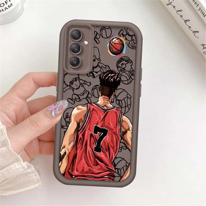 Slam Dunk Anime Kreskówka na Samsung A71 A52 A51 A34 A33 A22 A16 A15 A13 A04 A06 Note 20 Ultra 5G Drabinka Oko