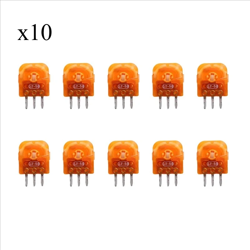 Potenciómetro de Joystick TMR para consola de juegos PS5, Sensor de interruptor de Joystick, potenciómetro de alpes para Playstation 5, 10 Uds.