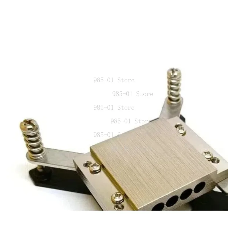 115X 1200 1700 AM4 AM5 Heat Pipe Clamp Plate Aluminum Nickel Plated Can Thread 4mm 6mm Heat Pipes Cooling Accessories