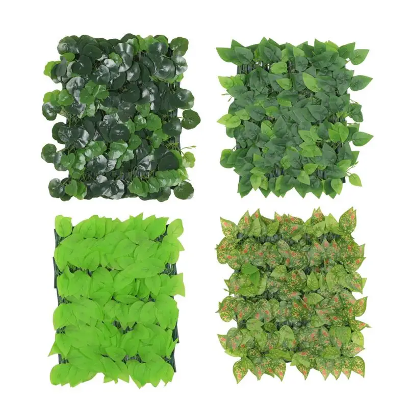 Ivy Fence Privacy Screen  Leaf Fence Ivy Privacy Screen Balcony Privacy Garden Leaves Fence Artificial Hedge Outdoor Fence Decor