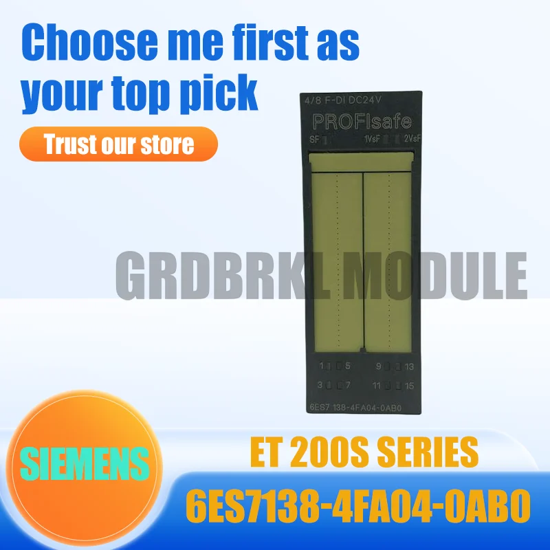 

New Original SIEMENS 6ES7138-4FA04-0AB0 6ES7 138-4FA04-0AB0 ET200S Electronics module