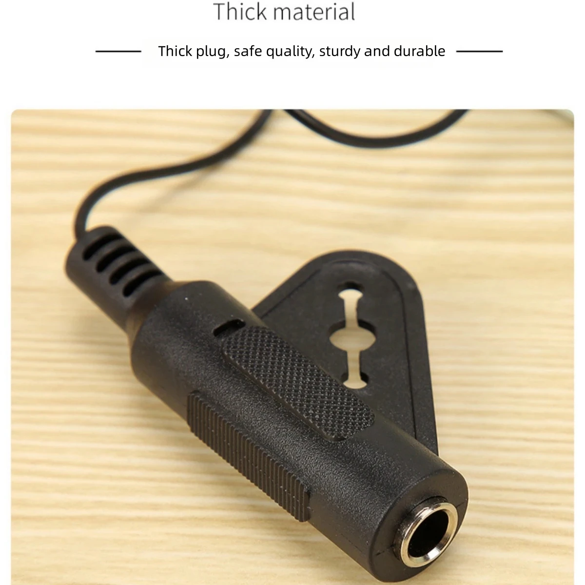 Miwayer Piezo Contact Pickup Mic Durable Clip-On for Acoustic Guitar/Ukulele/Mandolin/Violin/Banjo/Kalimba/Thumb Piano