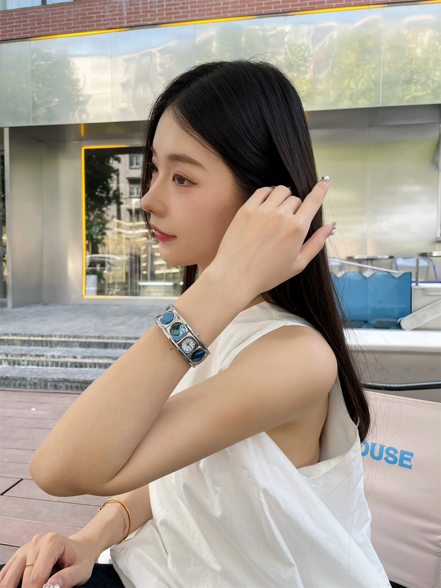 Bracciale di nicchia meccanico leggero orologio di lusso marchio autentico orologio da donna nuovo