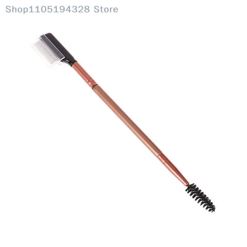 [MP] 1PC Professionele Wimper Kam & Wenkbrauw Lash Borstel Rvs Lash Separator Precisie Cosmetische Tool Voor wimpers Styling