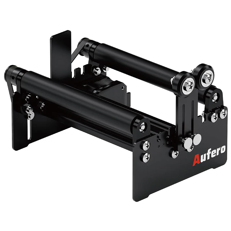 Aufero Engraving Accessory Rotary Roller YRR2.0 Adjustable Rotation Tool for Laser Engraver