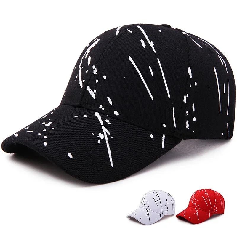 Fashion Women Men Graffiti Hip Hop Cotton Baseball Cap Adjustable Outdoor Sports Unisex