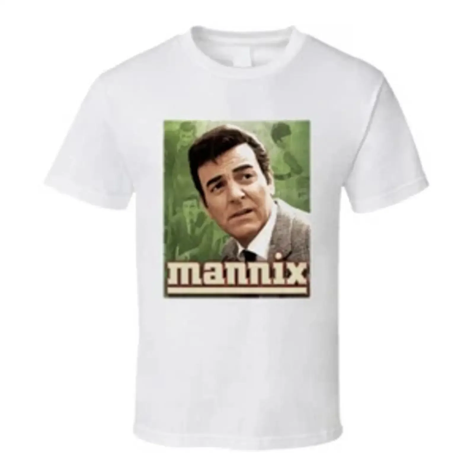 Camiseta del programa de televisión Mannix, estilo vintage, ropa de diseñador con estilo, ropa informal suave, elástica, cómoda, a la moda, unisex