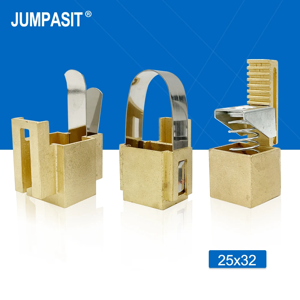 

Держатель для угольной щетки Jumpasit 25x32 JR, алюминиевая/медная коробка для автоматической сварочной машины