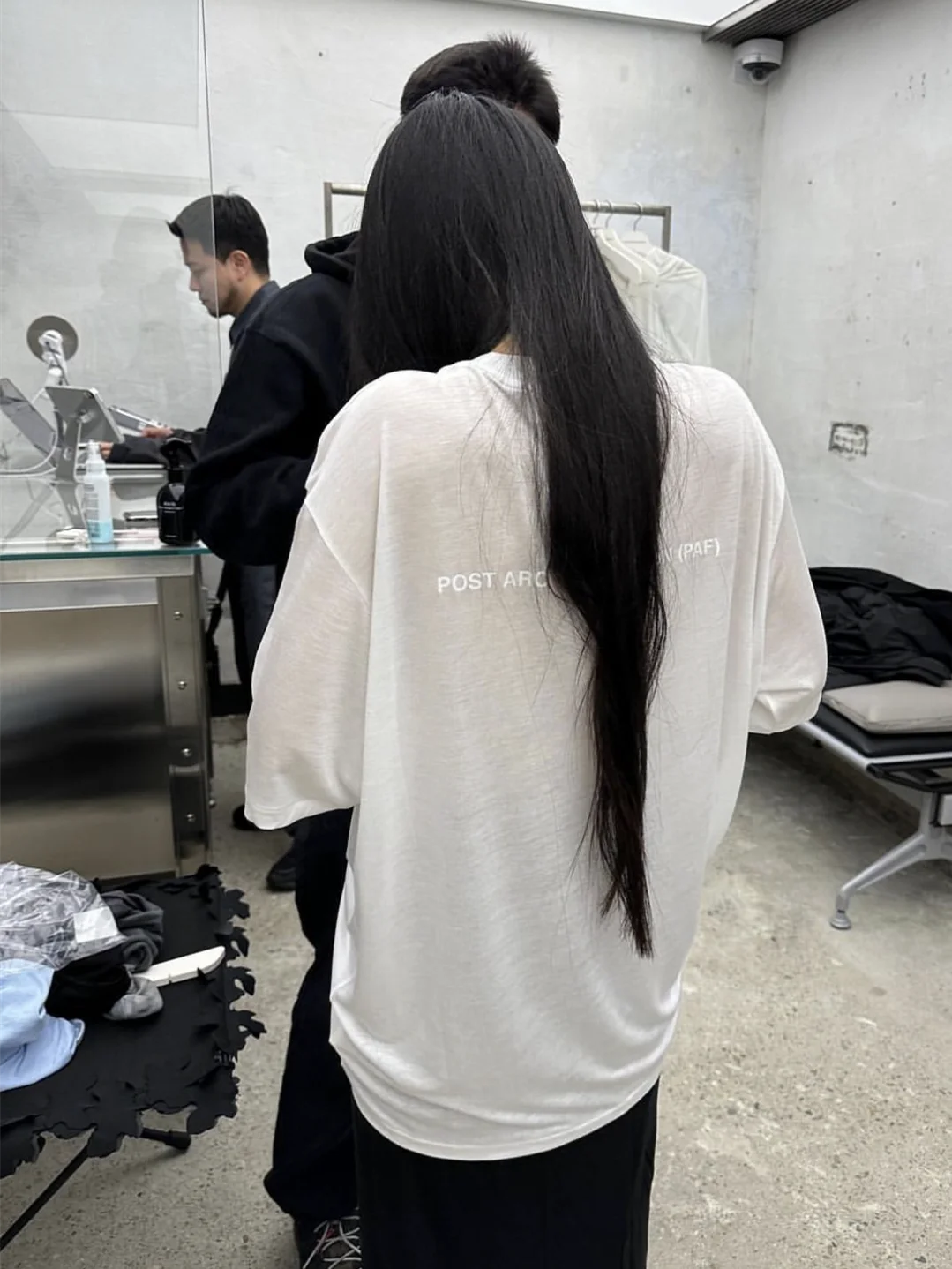 PAF 50 Double-Sided Wear Ultra-Thin Cool Breathable Lyocell Fabric Loose Base Layer Unisex Short Sleeve T-Shirt Youth Trend