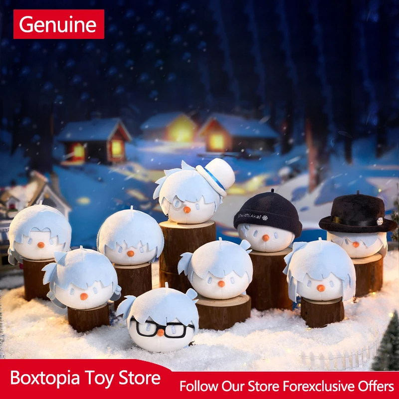 

New Spot Detective Conan Pendant Collection Snowman Ornament Cute Periphery Cartoon Anime Surprise Gift Toy Like Comic Gift