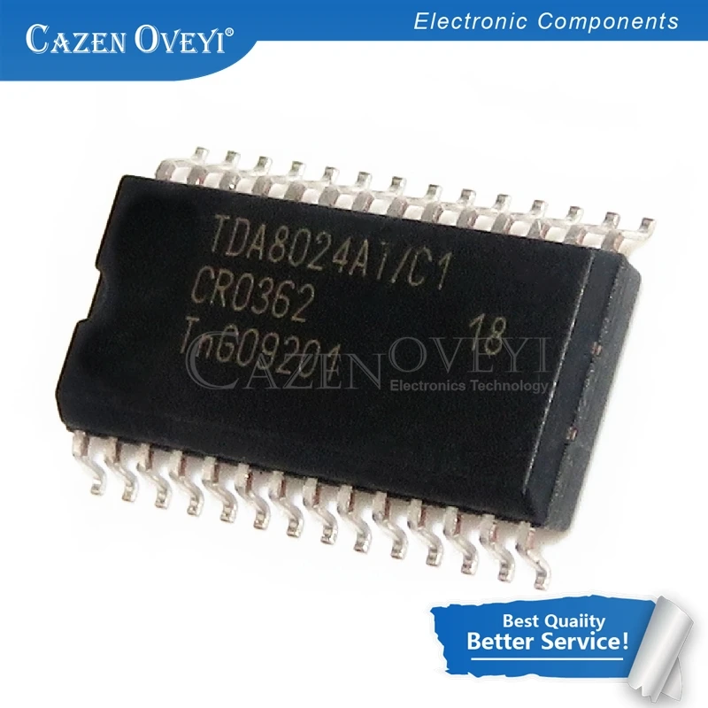 5pcs/lot TDA8024 TDA8024AT TDA8024AT TDA8024T SOP28 In Stock