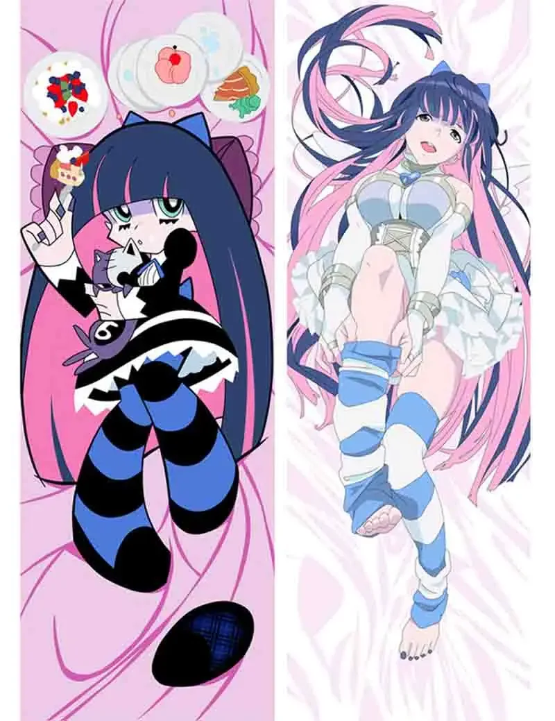 Fashion Panty & Stocking with Garterbelt Anarchy Panty Dakimakura Anime Hugging Body Pillow Case Bedding Cushion Cover