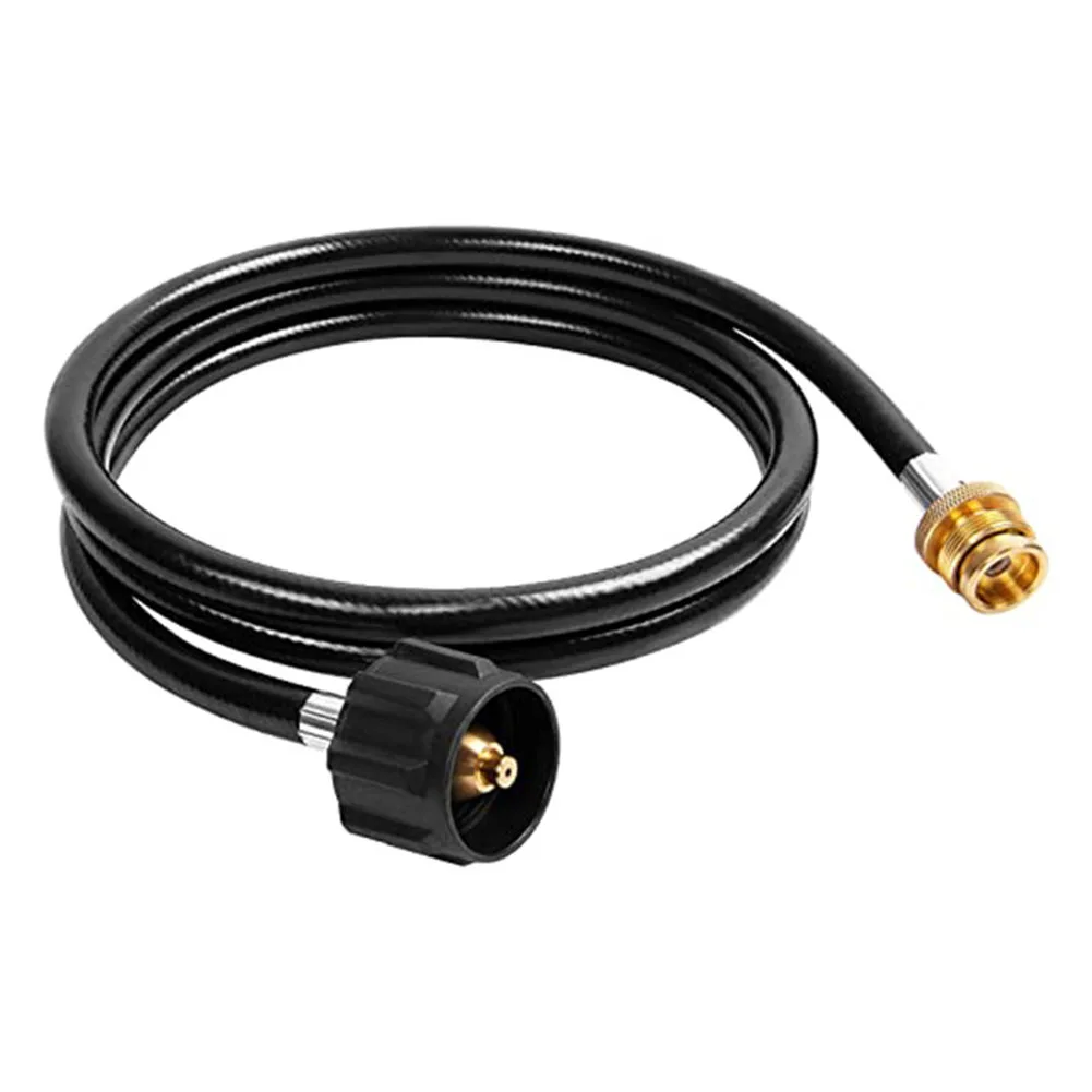 

Camping 1lb To 20lb Converter Portable Appliance Hose Easy Installation Extended Use Time Leak-free Connection