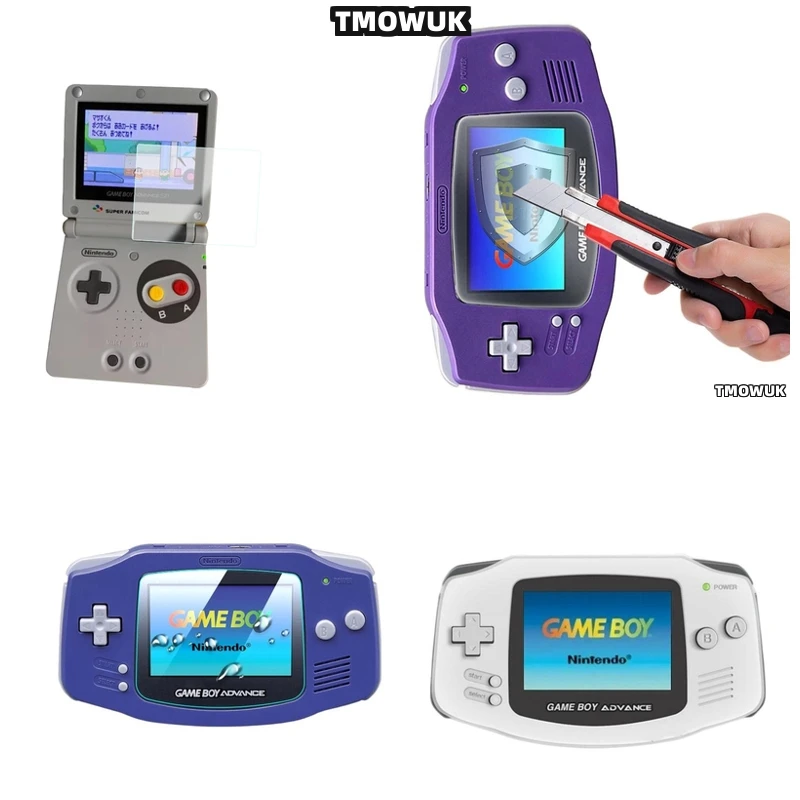 

For Nintendo Game Watch GBP GBA GBC Ultra - Thin Tempered Glass 9H 2.5D Premium Screen Protection Film