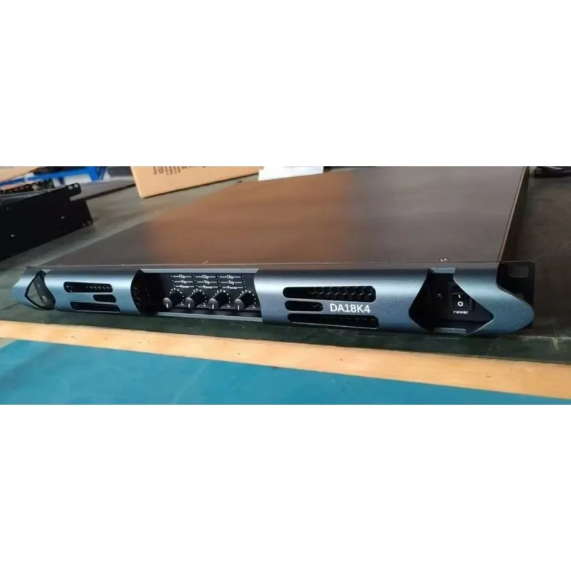DA18K4 18000 Watt 1U Sound System Professional Amplifier 4 Channel Amplifier DJ Class D Amplifier Professional