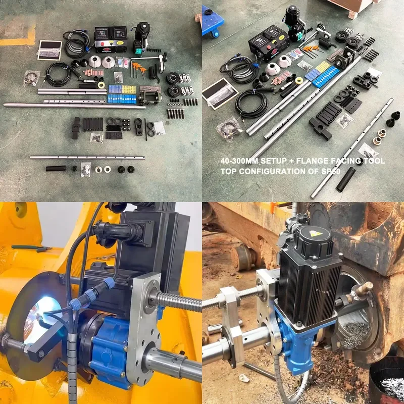 for Sumore 2 in 1 Portable Line Boring Machine 40-300mm and Welding Machine for Repair Excavator SP50