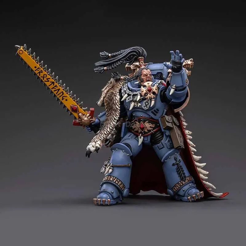 

Warhammer 40k Space Wolves Leman Russ Primarch Of The Vith Legion Action Figure 18cm Warhammer Ragnar Thunderfist Toys Gifts