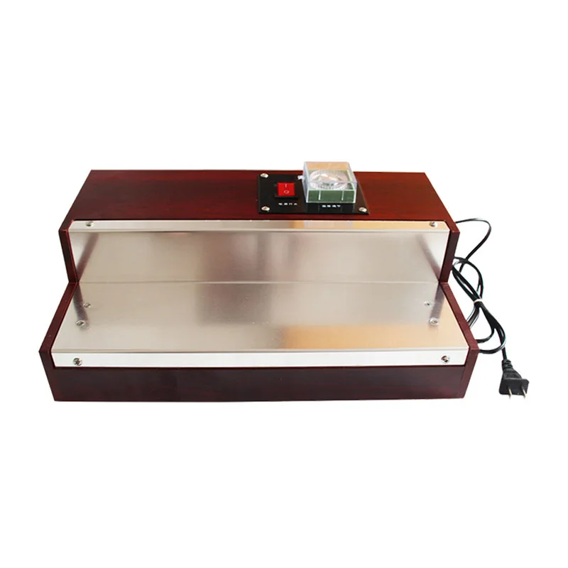 

Manual Hot Film Ironing Sealing Machine Cosmetic Cigarette Tea Box Packaging Three-Dimensional Transparent Film Shrink Machine