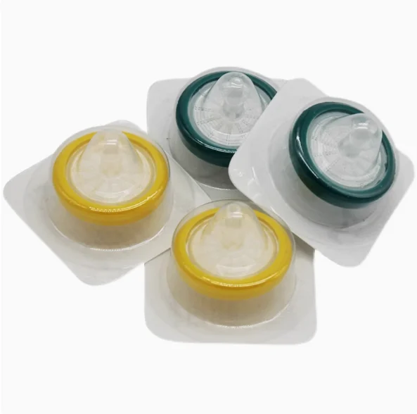 

1/10pcs Disposable syringe filter 33mm filter membrane 0.22u