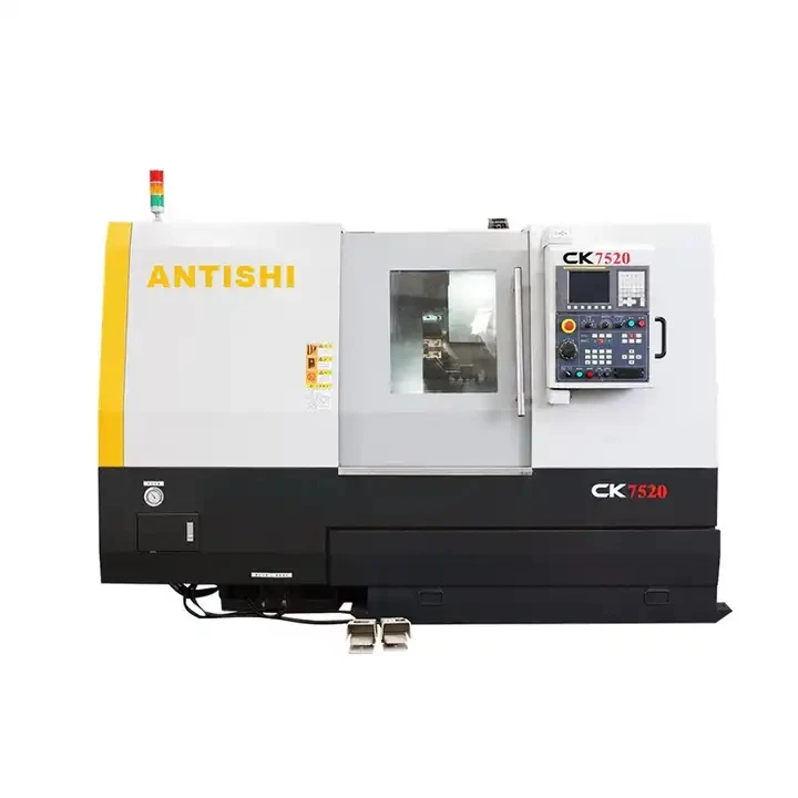 CNC Ck7525 GSK Fanuc Cnc Lathe For Metal Flat Bed Lathe Hine China Price