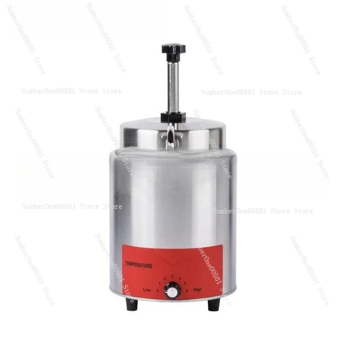 

Stainless Steel Electric Press Sauce Pump Heated Liquid Dispenser for Syrup Soy Sauce Cheese Warmer Container -095