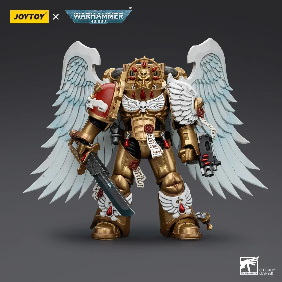 IN VOORRAAD JOYTOY Warhammer 40K 1/18 Action Figure Blood Angel Anime Model Guard Joint Beweegbare Beeldje Collection Model Gift speelgoed
