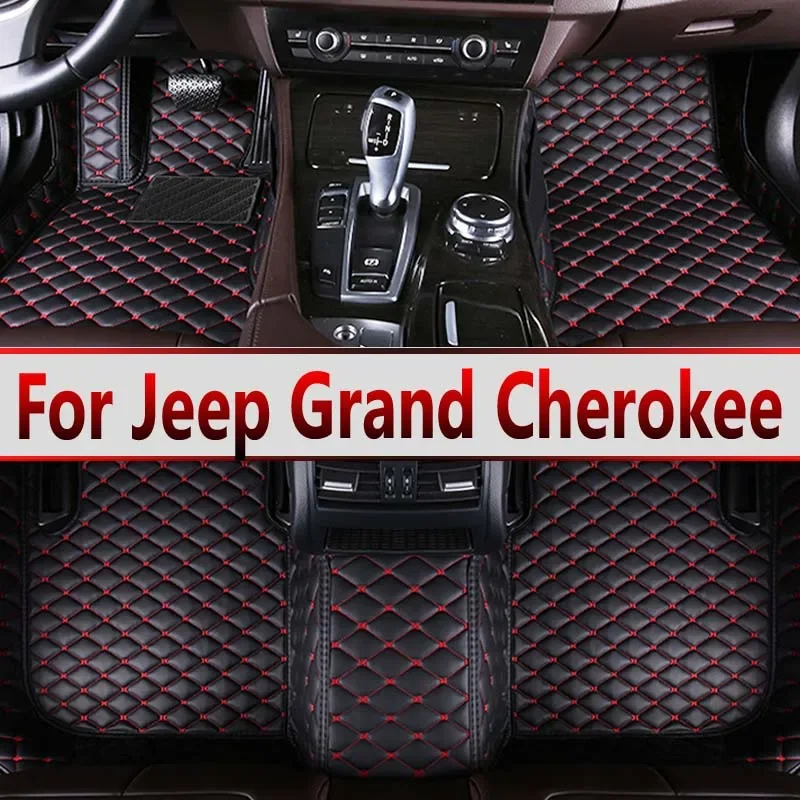 

Автомобильные коврики для Jeep Grand Cherokee WJ 1999 2000 2001 2002 2003 2004, кожаные коврики, напольные автомобильные аксессуары Tapis Voiture