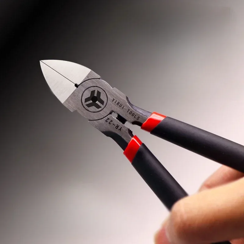 Aço Carbono Precision Sharp Alicates Mini Multitool Cortador Diagonal Montagem do Modelo Pinça de Corte Profissional Snips Shear