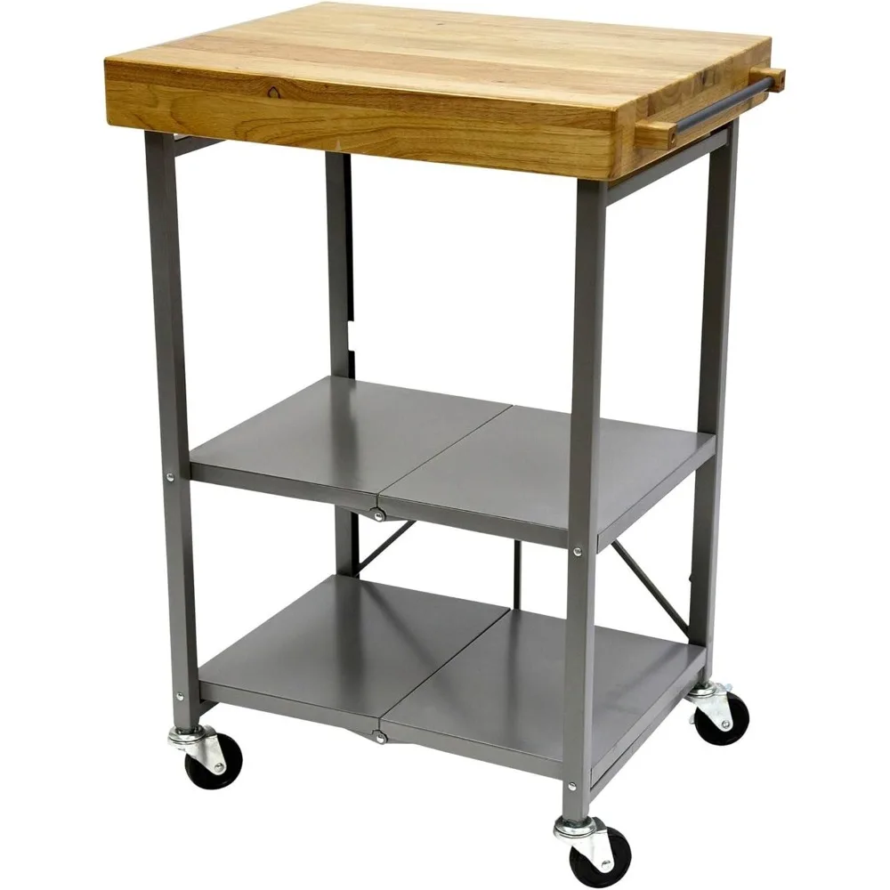 

Kitchen Island Cart with Wheels